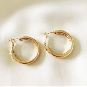 Chunky Hoop Earrings